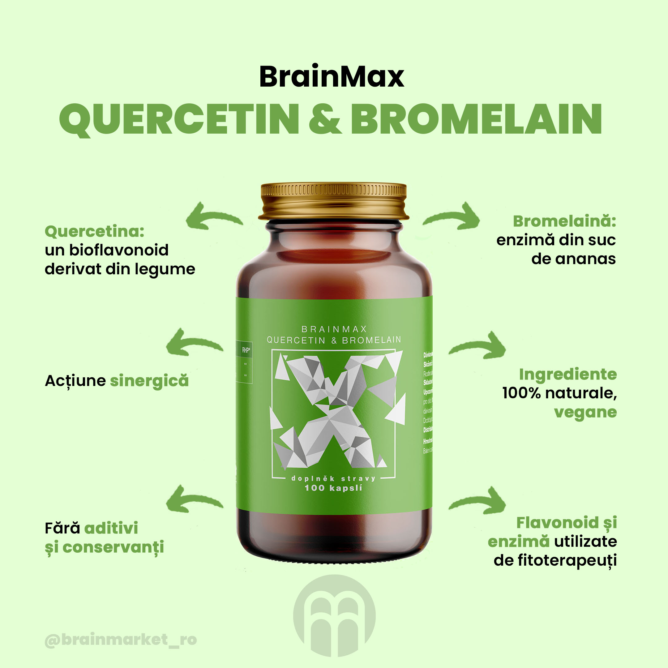 BrainMax Quercetin & Bromelain